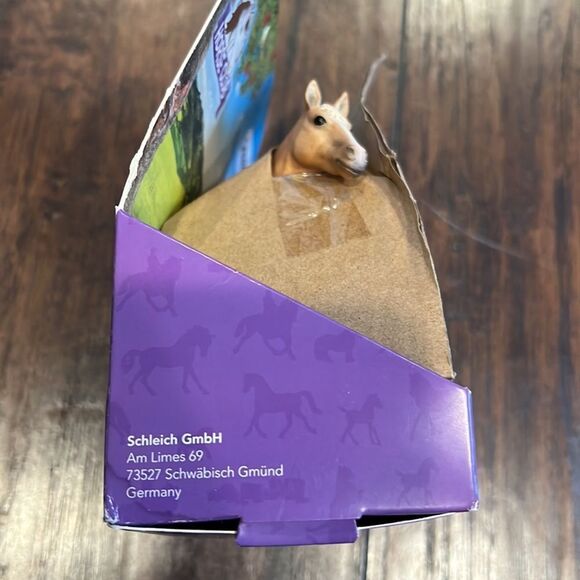 SCHLEICH NEW / Haflinger Mare HORSE W/ Braids 13812 new never played with - Picture 6 of 7